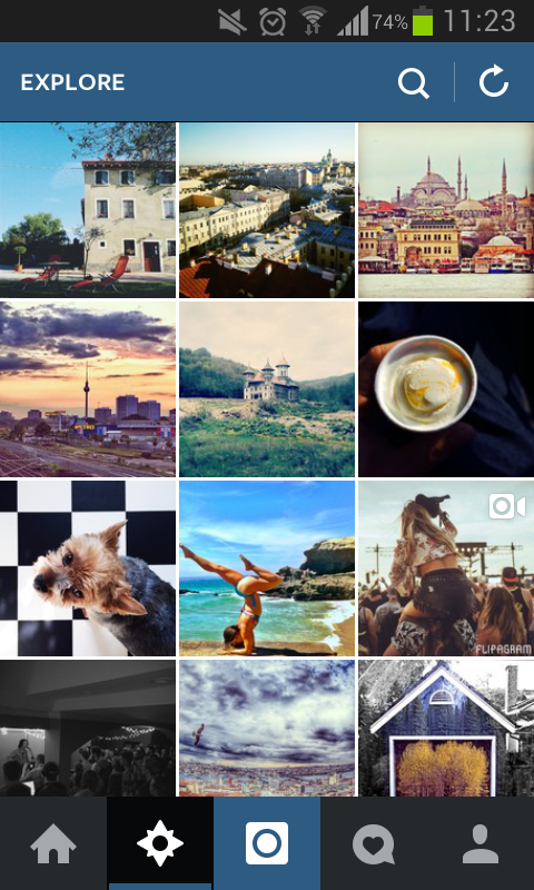 Instagram a schimbat algoritmul la Explore Tab