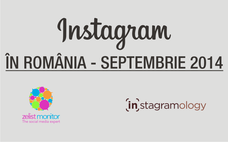 Statistici Instagram in Romania – Septembrie 2014