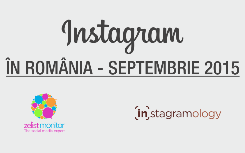 Statistici Instagram Romania – Septembrie 2015