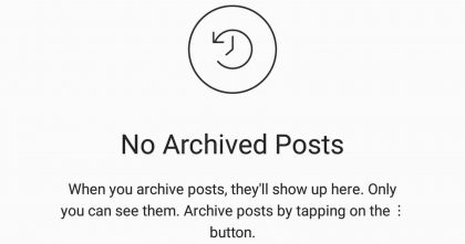 archive instagram